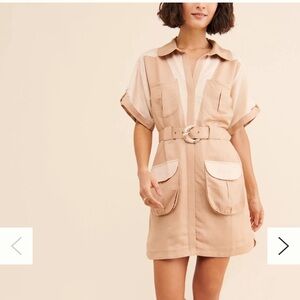 Anthropologie Steele Utility Dress XS
